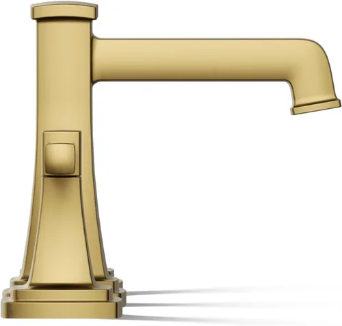 Miniatura 6 de KOHLER K-27399-4K-2MB Riff - Grifo de lavabo de baño amplio, grifos de baño de 3 agujeros con drenaje clicker, 1.0 GPM, latón moderno cepillado