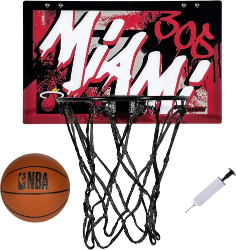 Miniatura 22 de Franklin Sports NBA Team Over the Door Aros de Baloncesto - Mini Aro de Baloncesto Interior para Niños + Juego de Pelota - Mini Aros para Fanáticos