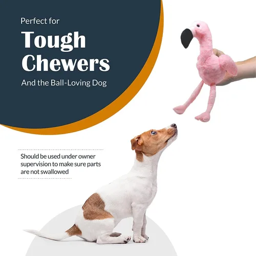 Miniatura 3 de Flourish Pets Juguete Masticable Multicapa 3 en 1 para Perros Activos Juguetes para Perros con Exterior de Tela Suave de Doble Costura No Tóxico