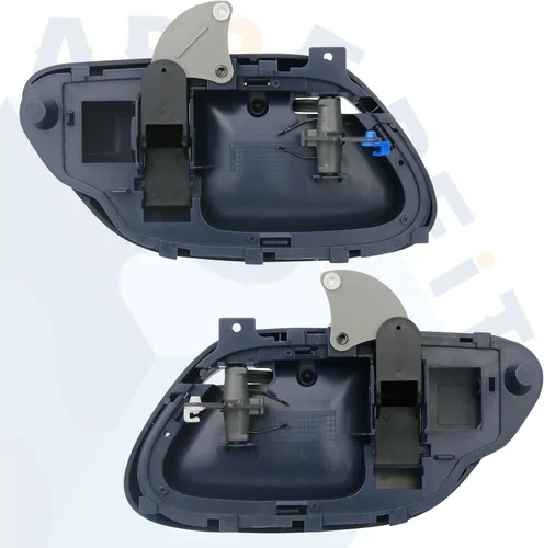 Miniatura 5 de APPERFiT Manija de puerta interior con kit de bisel (azul) Compatible con 1995-2002 Chevy Chevrolet GMC Truck C1500 C2500 C3500 K1500 K2500 K3500