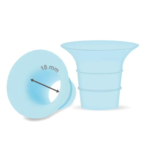 Miniatura 14 de Maymom Inserto de brida azul de 0.827 in compatible con Elvie Single/Double Electric, Elvie Stride Cup (0.945 in), compatible con Medela PersonalFit