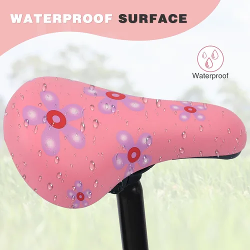 Miniatura 5 de WEEROCK Asiento de bicicleta para niños, asientos de bicicleta para niños de 14, 16, 18, 20, 24 pulgadas, bicicleta de repuesto para niños y niñas