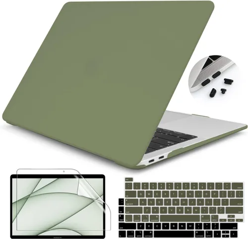 Miniatura 15 de Teryeefi Funda compatible con MacBook Pro de 13 pulgadas, A2338, M1, M2, A2251, A2289, A2159, A1989, A1706, con Touch Bar (versión 2016-2022)