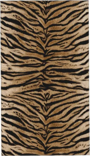Miniatura 12 de Perinsto Toalla de mano con estampado de leopardo, toalla decorativa de piel de animal, multiusos para baño, cocina, gimnasio y spa, 27.5 x 15.7