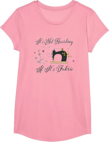 Miniatura 84 de It's Not Hoarding If Its - Camiseta de costura para acolchado, Blanco, S