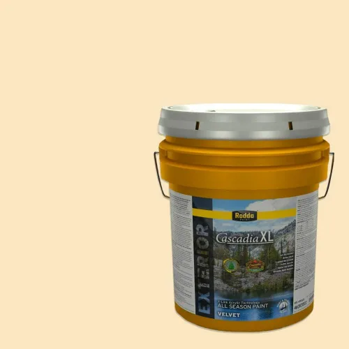 Miniatura 184 de Rodda Paint CASCADIA XL Pintura e imprimación satinada exterior en uno, cuarto de galón, otoño niño
