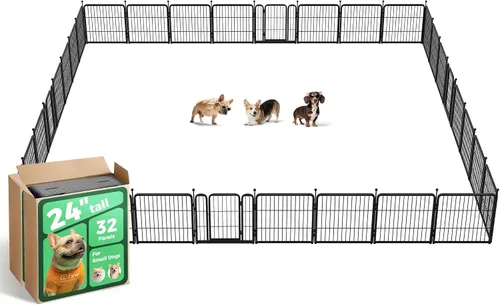 Miniatura 9 de FXW Rollick - Corralito para perros para patio, campamento con casa rodante, patentado, 24 pulgadas, 2 paneles