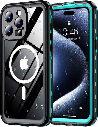 Miniatura 37 de Red2Fire Funda impermeable para iPhone 16, protector de pantalla integrado y protector de cámara, compatible con MagSafe, cuerpo completo a prueba