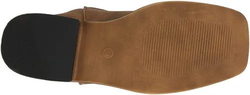 Miniatura 5 de J's.o.l.e Botas vaqueras de punta cuadrada occidental para mujer, a media pantorrilla