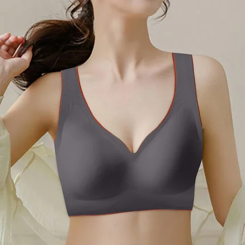 Miniatura 2 de Sujetador con manos de esqueleto para mujer, parte superior de entrenamiento, pegatinas de pecho, tops elegantes, tirantes delgados rojos, sujetador