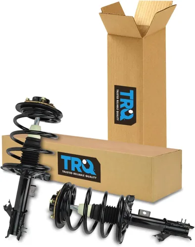Miniatura 208 de TRQ Conjunto de Amortiguador y Resorte Delantero Cargado con Resorte Helicoidal Pre-ensamblado Compatible con Jeep Cherokee Limited AWD 14-22 Sin