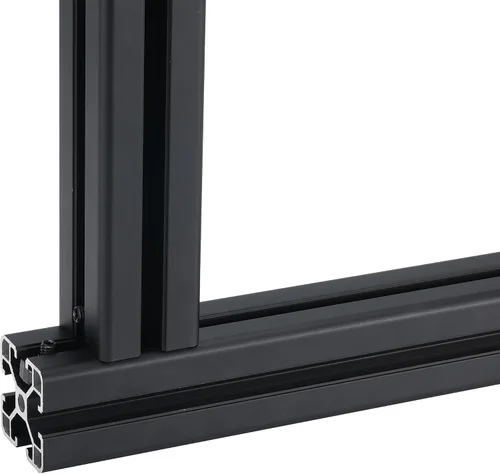 Miniatura 6 de BELLA BAYS 40Series 10Sets de conector interior negro en forma de L, conector de esquina oculta, accesorios de extrusión de aluminio 4040