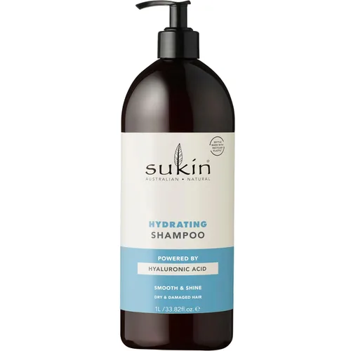 Sukin Champú hidratante para el cuidado del cabello, 33.82 onzas