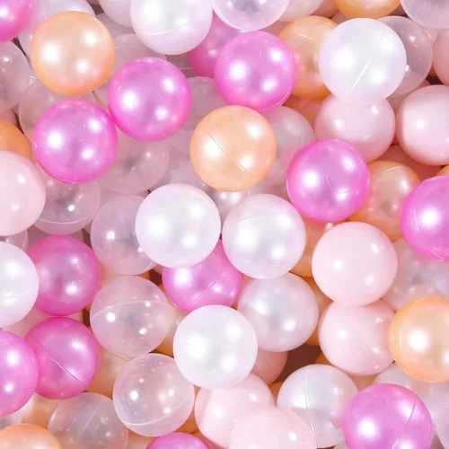 Miniatura 34 de STARBOLO Pelotas de Piscina de Pelotas para Niños Pequeños Paquete de 100 200 500 - Sin BPA y Ftalatos No Tóxicas A Prueba de Aplastamiento Pelotas