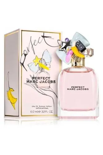 Marc Jacobs Perfect Eau de Parfum – Perfume Floral Mujer – Con Notas de Ruibarbo, Narciso