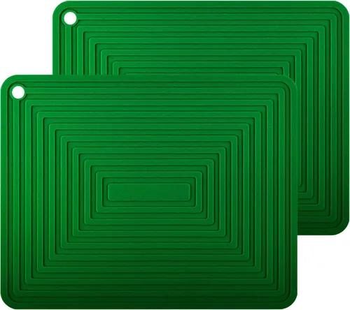 Miniatura 15 de Salvamanteles de silicona para platos calientes, ollas y sartenes, almohadillas calientes para cocina, soportes redondos de silicona para ollas