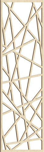 Miniatura 151 de Conway Paneles de pared decorativos de madera con calado, 9 3/8 pulgadas de ancho x 24 3/8 pulgadas de alto x 1/4 de alto, aliso