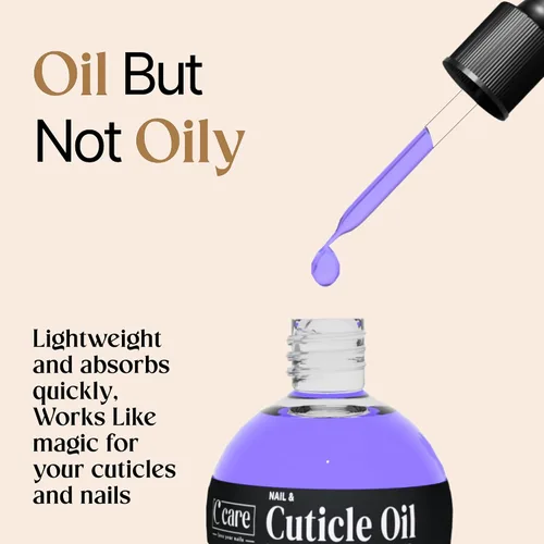 Miniatura 7 de C CARE Aceite de cutícula de lavanda y manzanilla para uñas, repara cutículas durante la noche, hidrata y fortalece las uñas y cutículas, incluye