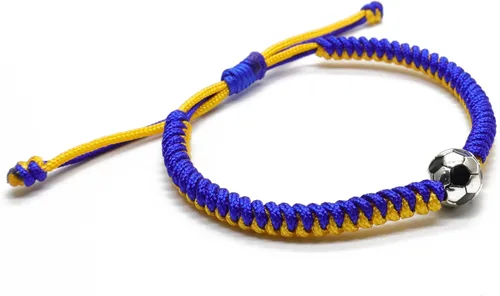 Miniatura 24 de MANYC - Pulseras de fútbol para hombres, mujeres y niños, accesorios elegantes para fanáticos del fútbol, regalos de espíritu de equipo para niños
