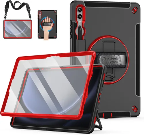 Miniatura 27 de Funda para Galaxy Tab S6 Lite de 10.4 pulgadas 2024/2022/2020: funda de TPU de grado militar a prueba de golpes con protector de pantalla - soporte