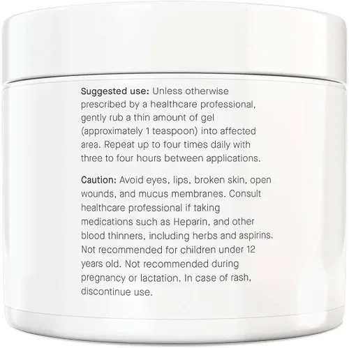 Miniatura 7 de Gel MSM de glucosamina condroitina (4 onzas), con glucosamina, condroitina, MSM y bromelina para apoyar la salud de las articulaciones, para mujeres