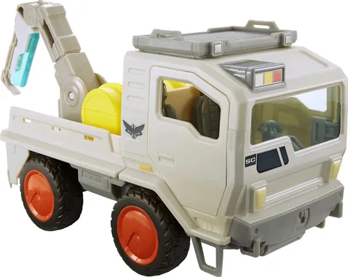Mattel Disney y Pixar Lightyear Base Vehículo utilitario, camión de juguete con ruedas giratorias y piezas viables, 10.5 pulgadas de largo con