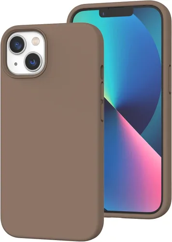 Miniatura 125 de Funda de silicona líquida compatible con iPhone 11 (6.1 pulgadas), cubierta de goma de gel de protección completa con forro de microfibra suave