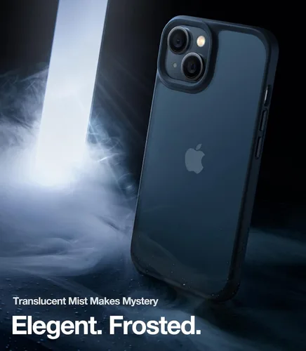 Miniatura 7 de TORRAS Funda a prueba de golpes para iPhone 13/iPhone 14, grado militar, probada en caídas, parte trasera dura protectora delgada para iPhone 13