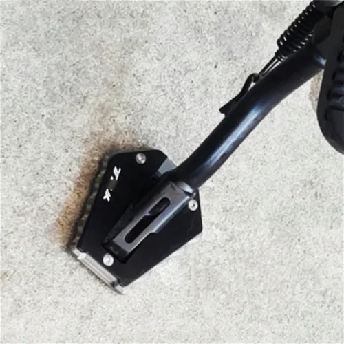 Miniatura 3 de Accesorios de motocicleta Soporte lateral para Benelli TRK502 TRK 502 502X para Benelli 2017 2019 (color : A negro)