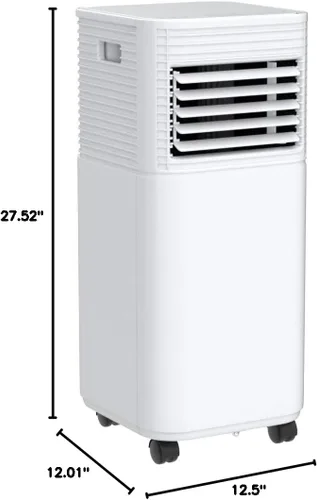 Miniatura 9 de PETSITE Aire acondicionado portátil, unidad de enfriamiento de CA de 8000 BTU para habitación, unidad de CA 3 en 1 con enfriador de aire, ventilador