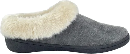 Miniatura 3 de Clarks JMH2047 - Pantuflas de piel sintética de felpa suave para mujer