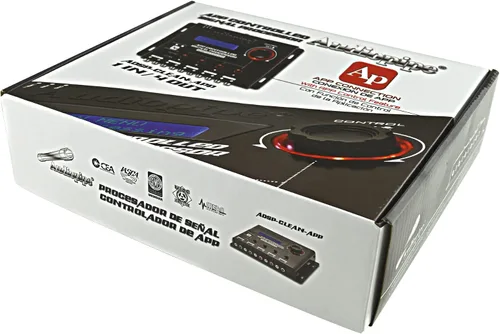 Miniatura 7 de Audiopipe - Procesador de señal digital ADSP-Clean-APP con control remoto de aplicaciones móviles