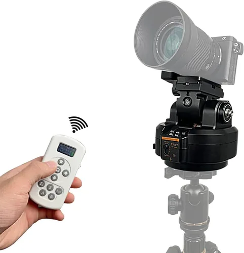 Miniatura 10 de YT-1000 Cabezal panorámico con control remoto, cabezal panorámico giratorio motorizado automático para teléfonos inteligentes/cámaras réflex