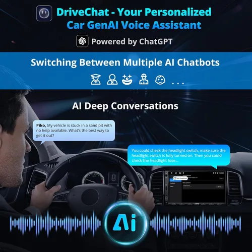 Miniatura 6 de A5L - Estéreo de auto doble DIN Android de 7 pulgadas con escáner OBD2, CarPlay inalámbrico y Android Auto, ecualizador de 24 bandas, DSP, conexión