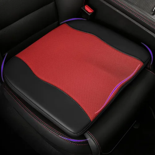 Miniatura 9 de Cojín de asiento de automóvil, cojines de asiento de espuma viscoelástica gruesos para automóvil y silla de oficina, alivio del dolor de ciática