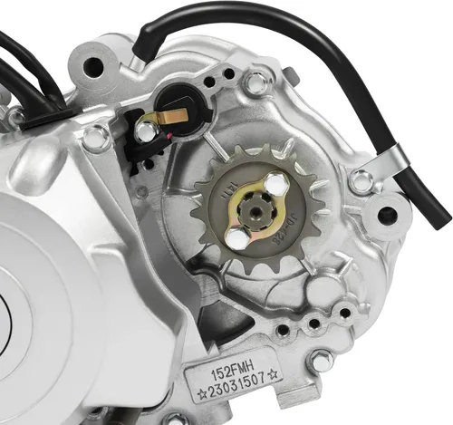 Miniatura 2 de motor de 125 cc de 4 tiempos, arranque eléctrico semiautomático con reversa, motor de 3 velocidades de cilindro único con enfriamiento por aire, kit