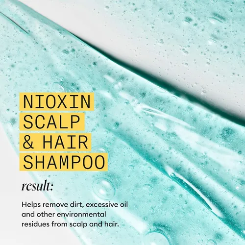 Miniatura 7 de Nioxin Shampoo & Conditioner Liter Duo Sets Prepacks with Pumps Included Systems 1-4 For Natural, Colored, & Damaged Hair with Light to