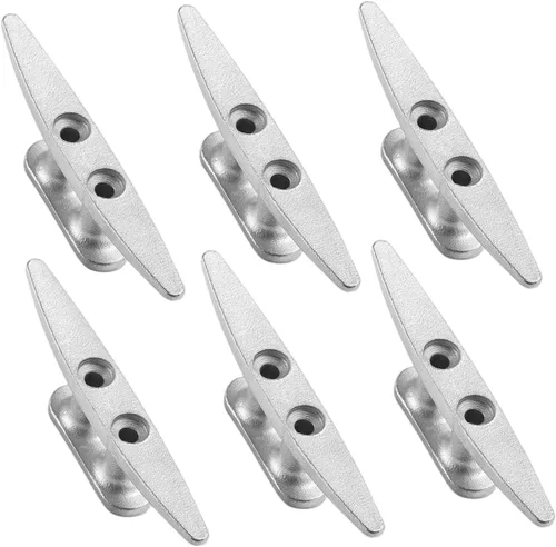 Miniatura 8 de ZOMCHAIN Tacos de barco, 4 pulgadas/6 pulgadas, acero inoxidable 304, para decoración marina, cubierta, náutica (paquete de 4 / 6 unidades)