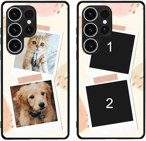 Miniatura 547 de Funda de teléfono personalizada para Samsung Galaxy S22+ / S22 Plus 5G, funda de TPU suave de vidrio templado antiarañazos personalizada con foto