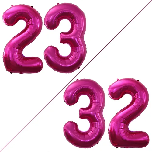 Miniatura 301 de Goer, conjunto de globos de papel aluminio para decoraciones de cumpleaños, globos de las letras de feliz cumpleaños y de números Oro