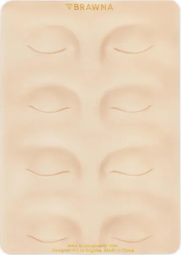 Miniatura 10 de BRAWNA - 3D PMU Practice Skin para tatuaje de cejas, rubor labial y delineador de ojos - Suministros PMU - Kit de microblading - 2 piezas