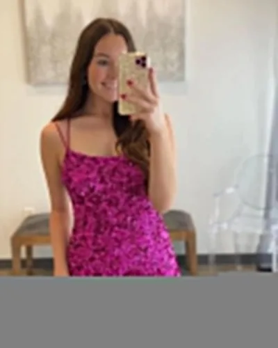 Miniatura 4 de Miao Duo Vestidos de fiesta de sirena con lentejuelas para mujer, con abertura, con purpurina, cruzados, largos, formales, vestidos de noche YZTS062