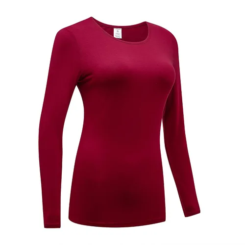 Miniatura 3 de Formeet17 Paquete de 2 camisetas de manga larga para mujer