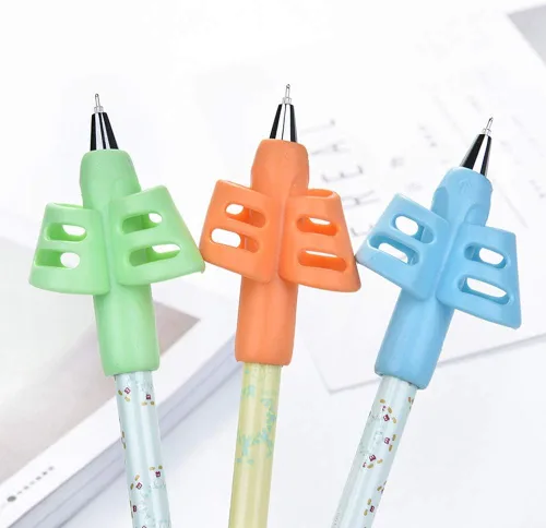 Miniatura 8 de JuneLsy - Empuñaduras de lápices para niños, escritura a mano, corrección de postura, entrenamiento de escritura para niños pequeños, preescolares