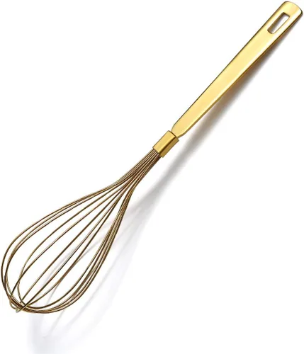 Miniatura 17 de Cuchara de espagueti dorada, servidor de pasta Berglander con chapado en oro de titanio, servidor de espaguetis de acero inoxidable para cocinar