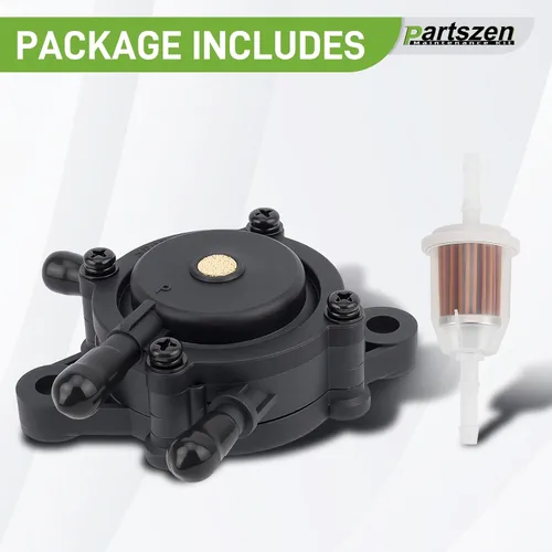 Miniatura 5 de 808656 491922 Bomba de combustible para Cub Cadet LT1045 LT1018 LT1042 LT2180 Cortacésped para Kohler CH20 para John Deere Z445 para Honda GC135