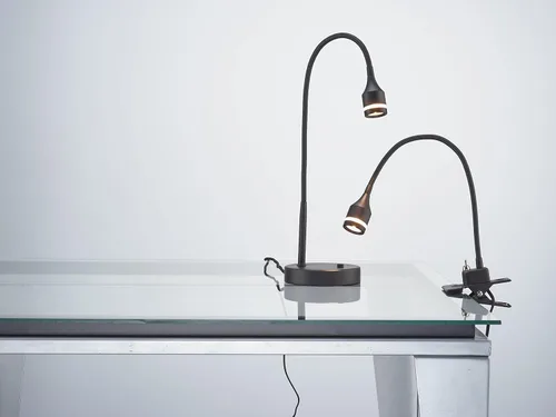 Miniatura 2 de Adesso 3218-01 Prospect - Lámpara de escritorio LED de 11 a 18 pulgadas, color negro, compatible con salida inteligente