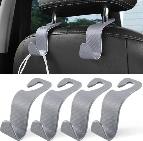 Miniatura 8 de LivTee - Gancho para reposacabezas de asiento de coche, ganchos para asientos de auto, organizador de almacenamiento interior, accesorios para Bling
