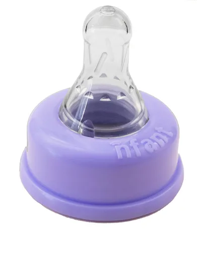Miniatura 10 de nfant Pezones Listo para usar - 2 pezones de flujo estándar, azul (0.6 fl oz/min), paquete de 4