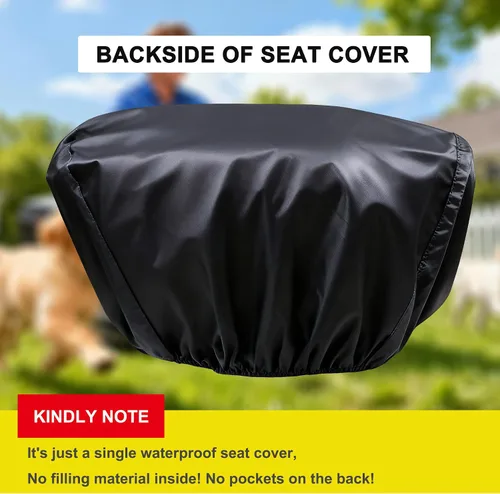 Miniatura 2 de Cubierta impermeable para asiento de cortacésped compatible con John Deere, para Cub Cadet, cubierta de asiento de tractor (Mediana)